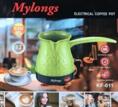 Електрична турка кавоварка Mylongs KF-011 500 мл  Електрокавоварка  Електротурка | HappyShop 1352 фото