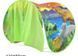 Дитячий намет тент для сну Dream Tents Зелений з Динозаврами | HappyShop 1737 фото 3