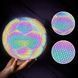 Голографічний м'яч зі світловідбивним ефектом BRIGHT BALL Світловідбивний футбольний м'яч tiktok | HappyShop 2455 фото 4