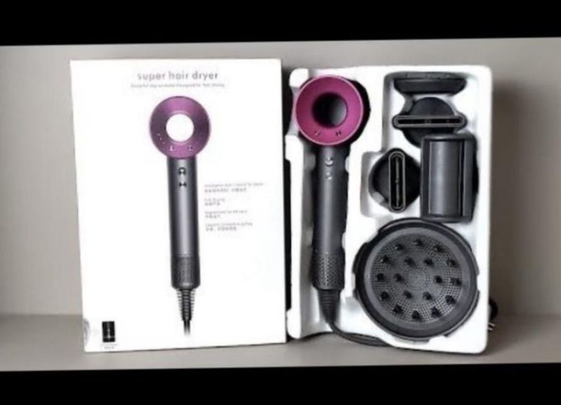 Повітряний мультистайлер 5в1 Фен Dyson Supersonic 5 насадок Фен дайсон суперсоник для волосся | HappyShop 1923 фото