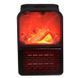Портативний нагрівач з LCD-екраном Камін нагрівач Flame Heater з ПУЛЬТОМ | HappyShop 1261 фото 3