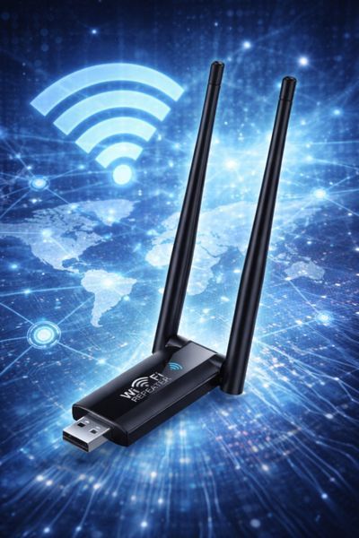 Ретранслятор-підсилювач WiFi сигналу USB підсилювач сигналу для роутера WiFi USB Repeater 2.4G USB Wi-Fi адаптер репітер | HappyShop 1289 фото
