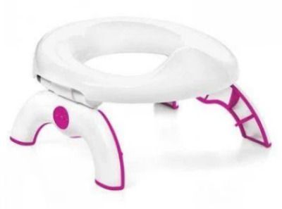 Детский дорожный горшок-туалет Oxo Tot 2-in-1 Go Potty салатовый с белым | НАКЛАДКА НА УНИТАЗ | HappyShop 892 фото
