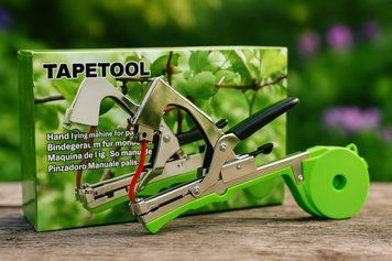 Садовий степлер Tape Tool для підв'язування рослин Тапенер Обв'язувальна машина кущів і дерев, винограду | HappyShop 1740 фото