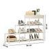 Подставки для обуви Shoe rack 9 полок Стойка-обувница для обуви стеллаж органайзер Напольная полка-этажерка | HappyShop 1643 фото 3