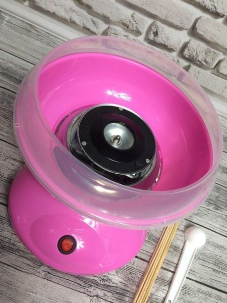 Апарат для приготування солодкої вати Cotton Candy Maker з паличками для солодкої вати | HappyShop 711 фото