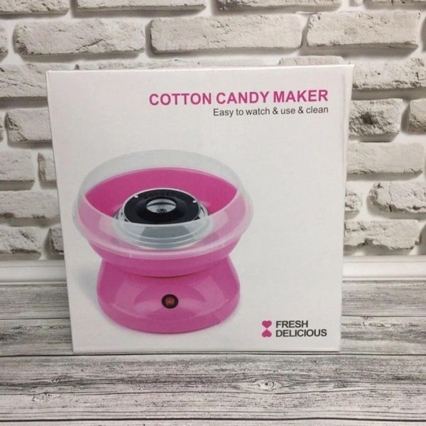 Апарат для приготування солодкої вати Cotton Candy Maker з паличками для солодкої вати | HappyShop 711 фото