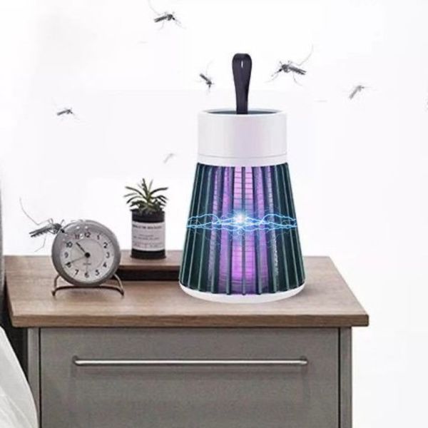 Пастка комарів і комах знищувач антимоскітна лампа електрична Stop Mosquito USB | HappyShop 1744 фото