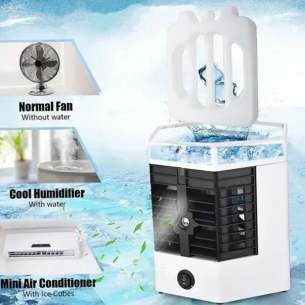 Кондиціонер міні Arctic Air Ultra Pro 2X Портативний кондиціонер охолоджувач зволожувач повітря артик ейр | HappyShop 558 фото