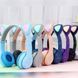 Бездротові Bluetooth-навушники P47 з котячими вушками та LED-підсвіткою | HappyShop 1360 фото 1