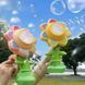Кулемет автомат для мильних бульбашокToy bubble gun Машинка для бульбашок Пістолет із бульбашками Бузкатор | HappyShop 2256 фото 4