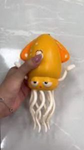 Музичний восьминіг інтерактивна іграшка Tummy Time Octopus Smart хіт TikTok 2025 кальмар світло-звук | HappyShop 2330 фото