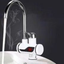 Миттєвий проточний електричний кран водонагрівач з LCD екраном тип Delimano, кран Делімано | HappyShop 534 фото