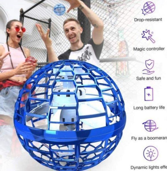 Летюча куля сенсорна Flynova spinner Pro спінер бумеранг для дітей | HappyShop 1343 фото