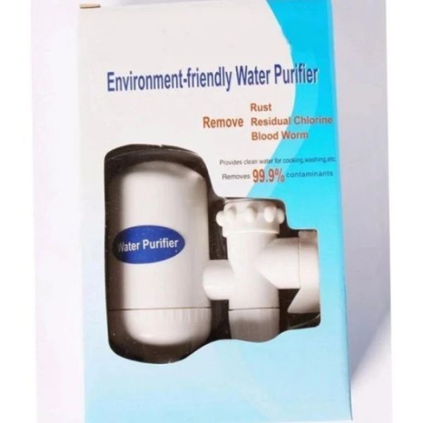 Фильтр для воды Water Purifier Насадка-фильтр на кран для проточной воды | HappyShop 1339 фото