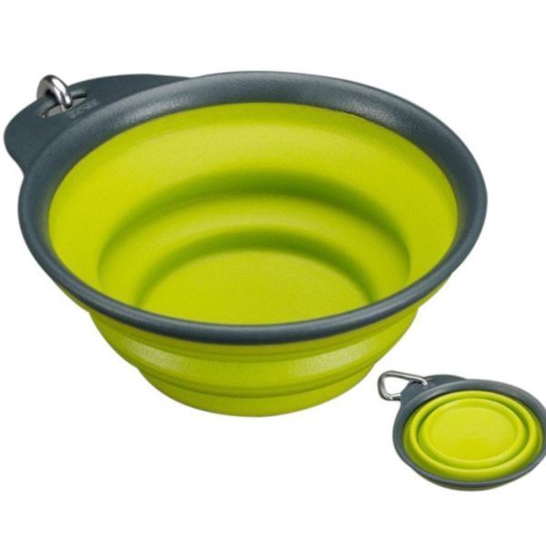Пляшка подвійна для собак і кішок для води зі складаною мискою H-DuOTM with Companion Cup | HappyShop 1760 фото