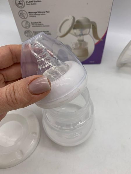 Молоковідсмоктувач Breast pump молокоотсос Ручний молоковідсмоктувач Mom's Choice | HappyShop 2464 фото