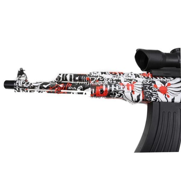 Дитяча іграшка для хлопчика Gel Blaster АК-47 акумуляторна на орбізах Орбіган, бластер, зброя орбіз | HappyShop 2164 фото