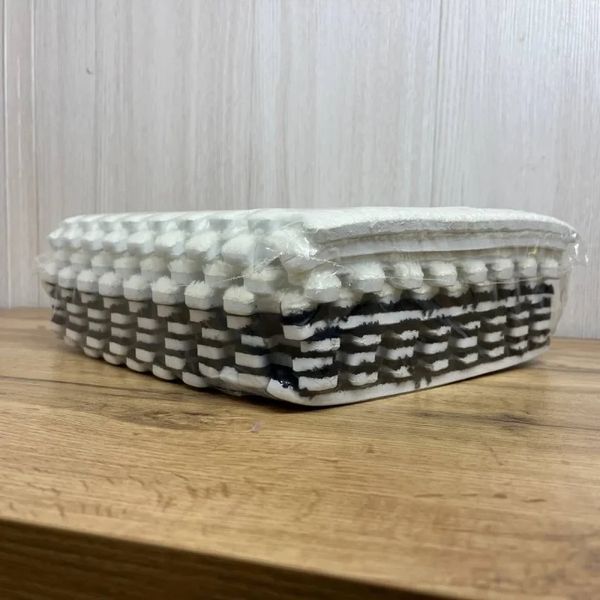 Коврик пазл 30*30 комплект 10 штук с ворсом Мат-пазл детский модульный Игровой мягкий плюшевый коврик-пазл | HappyShop 2242 фото