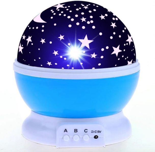 СВІТІЛЬНИК ТОЧНИК ШАР ПРОЕКТОР ЗІЗНАЧНОГО НЕБА, ВРАЩУЄТЬСЯ STAR MASTER | HappyShop 1255 фото