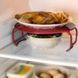 Підставка для мікрохвильовки Microwave Tray Пластикова підставка для мікрохвильової печі Багатофункціональна полиця для тарілок | HappyShop 2390 фото 2