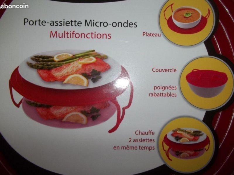 Підставка для мікрохвильовки Microwave Tray Пластикова підставка для мікрохвильової печі Багатофункціональна полиця для тарілок | HappyShop 2390 фото