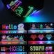 Гнучка LED-панель Matrix Panel Fullcolor LED-панель для авто з Bluetooth Світлодіодна LED-панель пульт + телефон | HappyShop 2291 фото 4