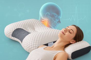 Ортопедична подушка Omni Pillow 3в1 Чорний | HappyShop 838 фото