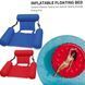 copy_Inflatable floating bed Надувне пляжне крісло-гамак, надувний складаний матрац для відпочинку зі спинкою | HappyShop 2280 фото 6