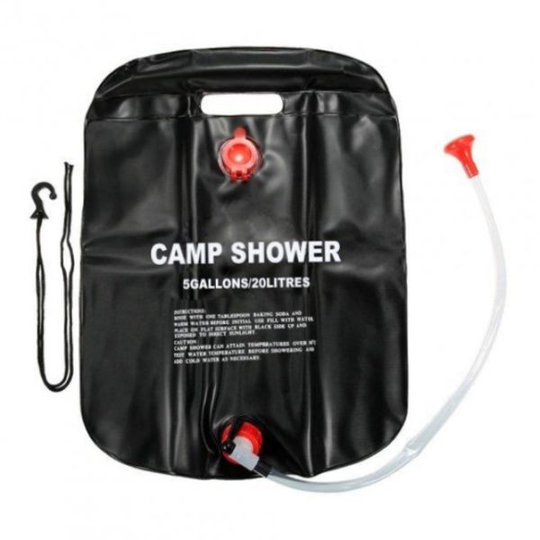 Переносний портативний похідний душ для дачі та походу Camp Shower Камп Шовер 20 л/5 галонів | HappyShop 1199 фото