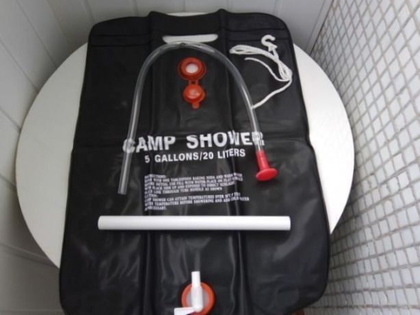 Переносний портативний похідний душ для дачі та походу Camp Shower Камп Шовер 20 л/5 галонів | HappyShop 1199 фото