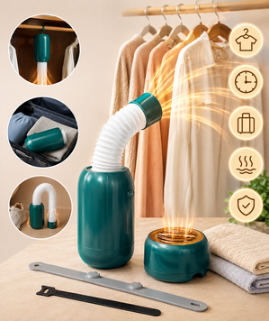 Портативна сушарка для одягу Portable Clothes Dryer Mini Вертикальна електросушарка для одягу | HappyShop 2143 фото