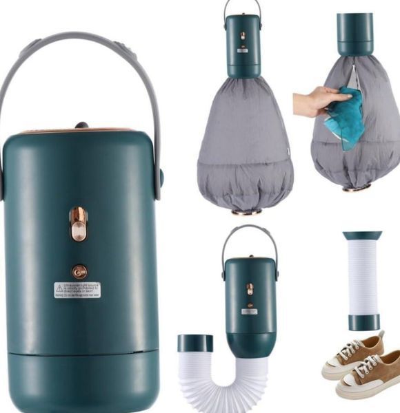 Портативна сушарка для одягу Portable Clothes Dryer Mini Вертикальна електросушарка для одягу | HappyShop 2143 фото