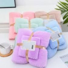 Комплект рушників МЕЧТА Towel blanket Набір рушників для дому та ванної з м'якої тканини | HappyShop 2349 фото