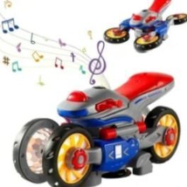 Інтерактивна музична іграшка Квадроцикл YJ388 Stop Motor Toy Інтерактивний квадроцикл + музика світло | HappyShop 2297 фото