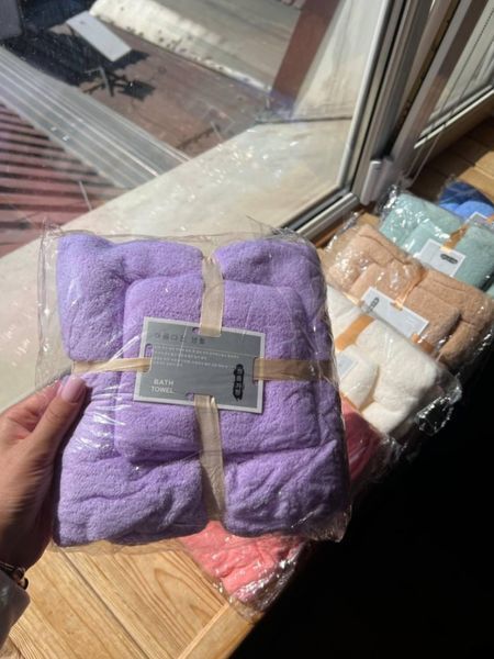 Комплект рушників МЕЧТА Towel blanket Набір рушників для дому та ванної з м'якої тканини | HappyShop 2349 фото