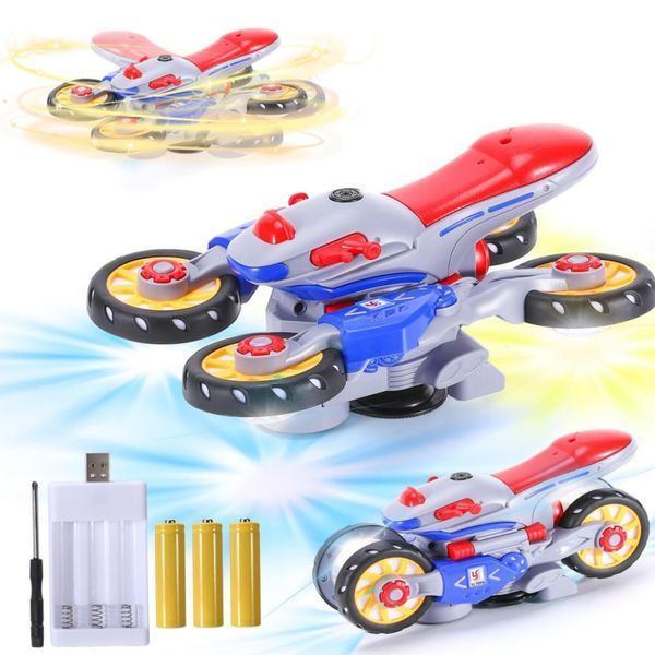 Інтерактивна музична іграшка Квадроцикл YJ388 Stop Motor Toy Інтерактивний квадроцикл + музика світло | HappyShop 2297 фото