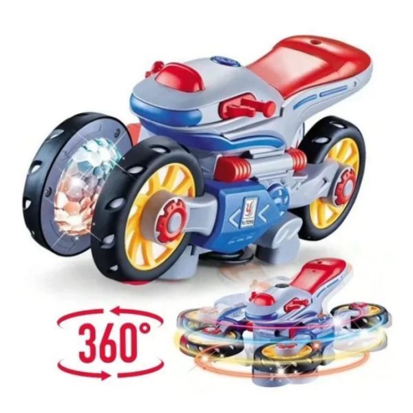 Інтерактивна музична іграшка Квадроцикл YJ388 Stop Motor Toy Інтерактивний квадроцикл + музика світло | HappyShop 2297 фото