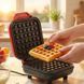 Вафельница электрическая MULTI FUNCTIONAL WAFFLE MAKER 350 Вт, мини-вафельница для бельгийских и венских вафель 12&times;12, квадратная | HappyShop 2555 фото 2