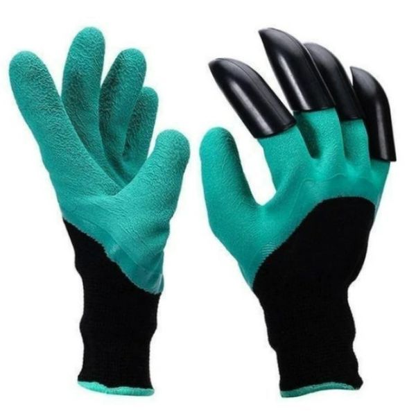 Садовые перчатки с когтями Garden Genie Gloves Гарден Джени Гловес | HappyShop 1165 фото