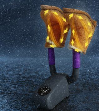 Електрична складна сушарка для взуття з таймером Shoe dryer Black Сушилка для взуття електрична | HappyShop 2159 фото