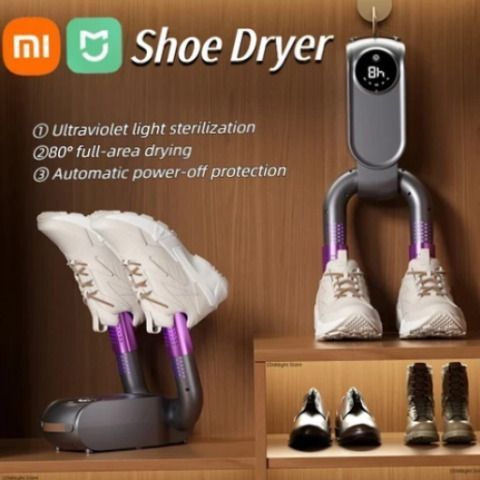 Електрична складна сушарка для взуття з таймером Shoe dryer Black Сушилка для взуття електрична | HappyShop 2159 фото
