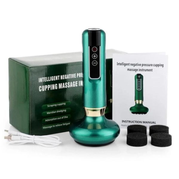 Антицеллюлитный вакуумный массажер Cupping Massage Instrument Массажер для тела вакуумный аккумуляторный | HappyShop 2055 фото