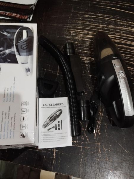 Ваакуумний пилосос для авто High-power Portable Vacuum Cleaner автомобільний ⁇ Автопилосос | HappyShop 583 фото
