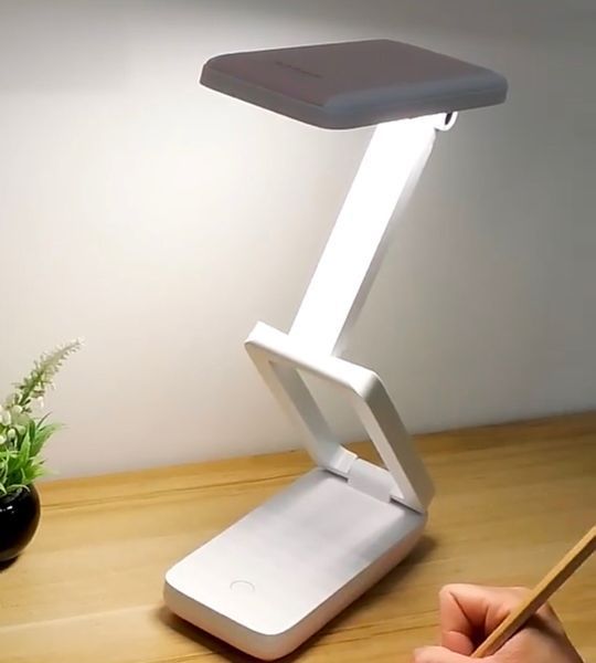 Складной аккумуляторный светильник MS-21 5W 1200mAh,настольная LED лампа USB, 3 режима Настольный аккумуляторный светильник сложны | HappyShop 2561 фото