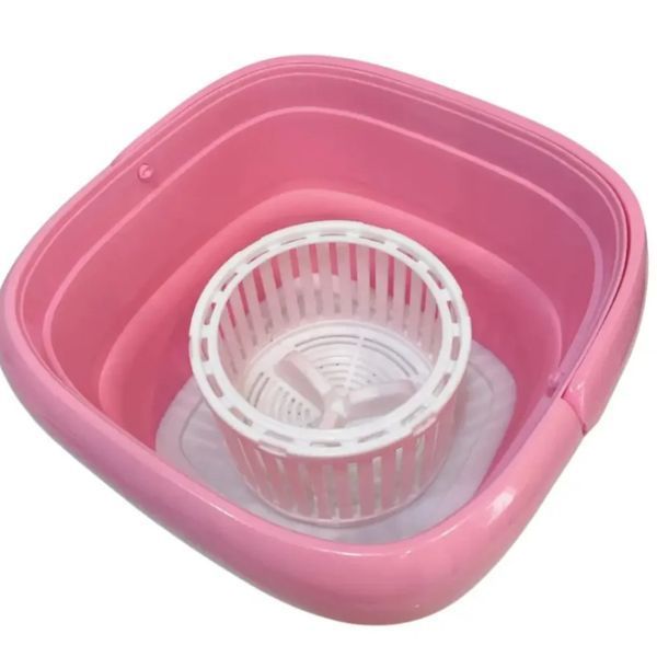 Ультразвукова портативна складана пральна машина 2в1 з відром Mini Folding Washing Machine міністилка | HappyShop 2066 фото