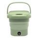 Ультразвукова портативна складана пральна машина 2в1 з відром Mini Folding Washing Machine міністилка | HappyShop 2066 фото 9