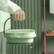 Ультразвукова портативна складана пральна машина 2в1 з відром Mini Folding Washing Machine міністилка | HappyShop 2066 фото 4