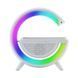 Ночник лампа Smart Light Sound Machine с беспроводной зарядкой Bluetooth колонкой G-Smart многофункциональная | HappyShop 1853 фото 8