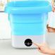 Ультразвукова портативна складана пральна машина 2в1 з відром Mini Folding Washing Machine міністилка | HappyShop 2066 фото 3